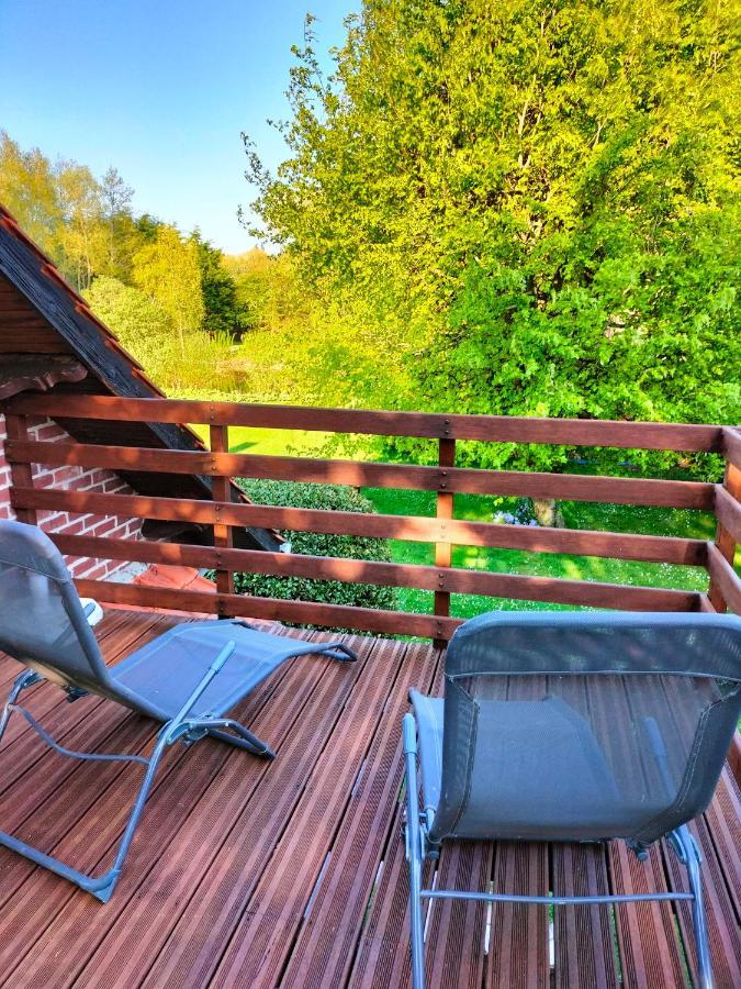Bed and Breakfast La Mouillere Verton Esterno foto